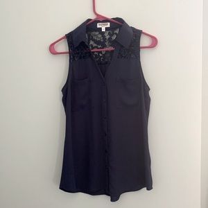 Express Sleeveless Portfolio Blouse